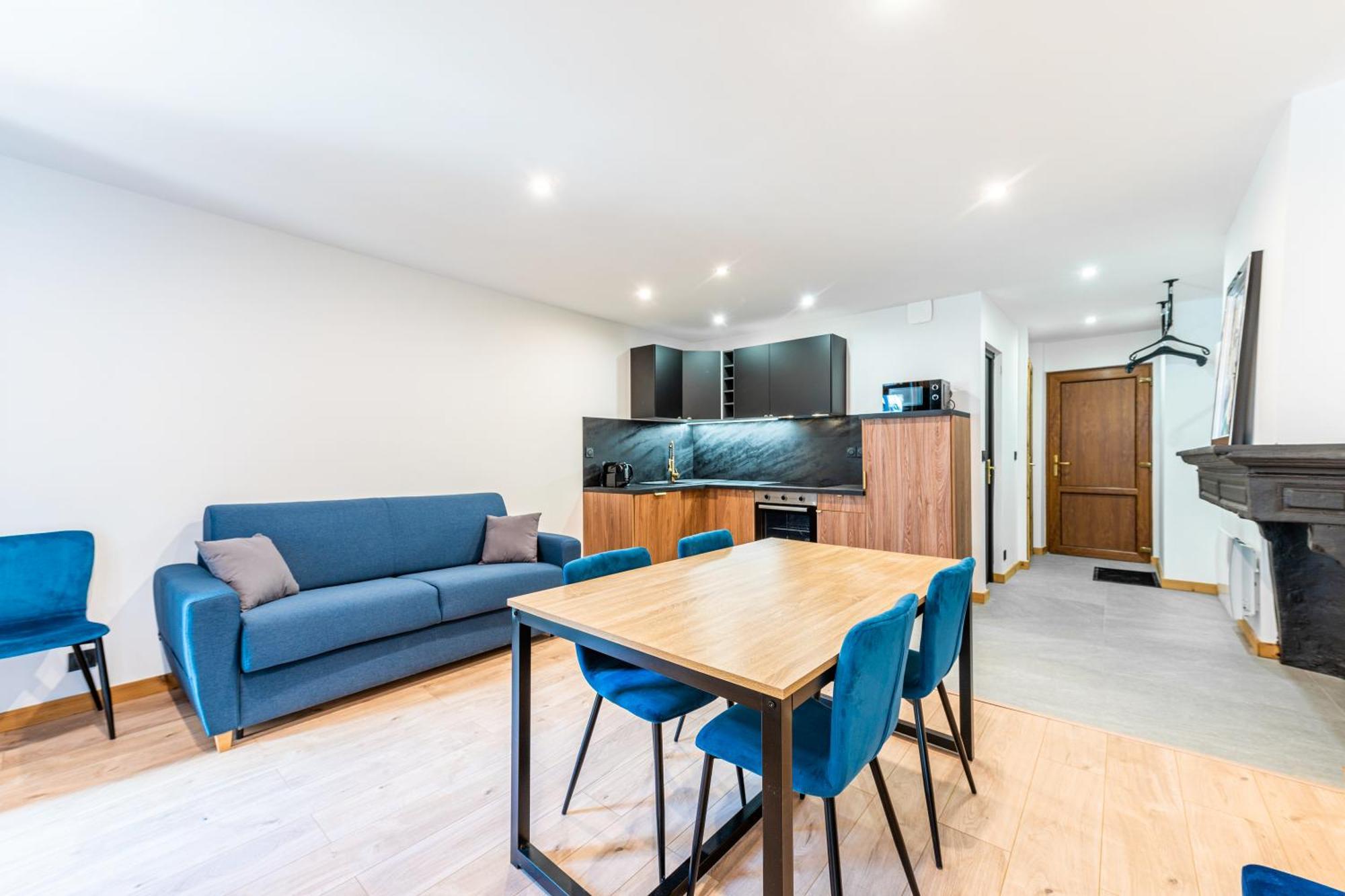 Appartement T2 "Le De Funes" ムティエ エクステリア 写真